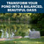 A faux-rock composite cabinet housing a PondSeries aerator next to a clean pond, with text: “Transform your pond into a balanced, beautiful oasis”. View Product Image