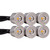 6 Stainless Steel LED Light Kit View Product Image
