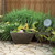 Aquascape Patio Pond Kit - Shown with Adjustable Pouring Bamboo Fountain View Product Image