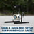 Power House Shallow Water Stand holding an Ice Eater unit outdoors, with text: “Simple, dock-free setup for power house units”. View Product Image