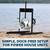 Airmax Stand Mount holding an Ice Eater unit on a sandy shoreline, providing a simple dock-free installation for ponds, lakes, and waterfronts. View Product Image