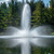 Airmax LakeSeries 5 HP Fountain Shown with a Crown & Trumpet Spray Pattern Nozzle View Product Image