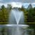 Airmax LakeSeries 5 HP Fountain Shown With a Classic Spray Pattern Nozzle View Product Image