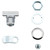 Airmax Swing Panel Door Latch, Wing Handle View Product Image