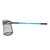 Side view of extended Pond Shark with net and rake head. View Product Image