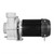 Side profile of Sequence Colossus 750 DC Plus pump showing compact footprint and powerful motor for high-performance pond circulation View Product Image