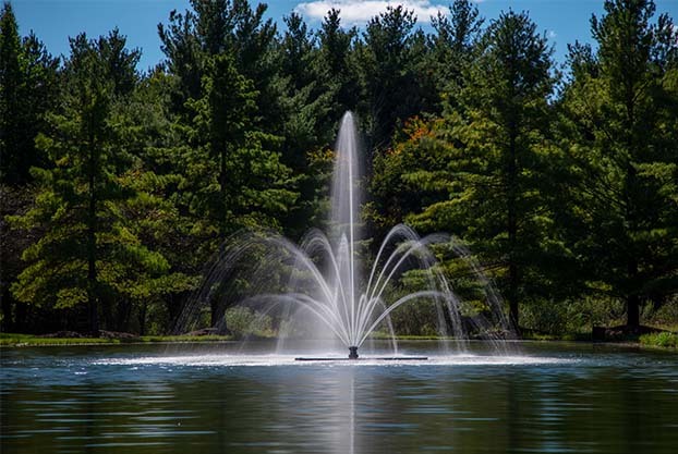 Fountains Offer Many Spray Patterns