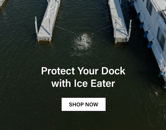 Protect your Dock with Ice Eater
