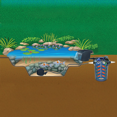 The Pond Guy AllClear Ecosystem Pond Kit