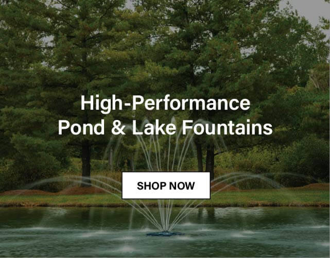 High-Performance Pond & Lake Fountains