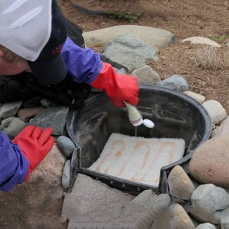 How do I stop my pond filter from clogging?