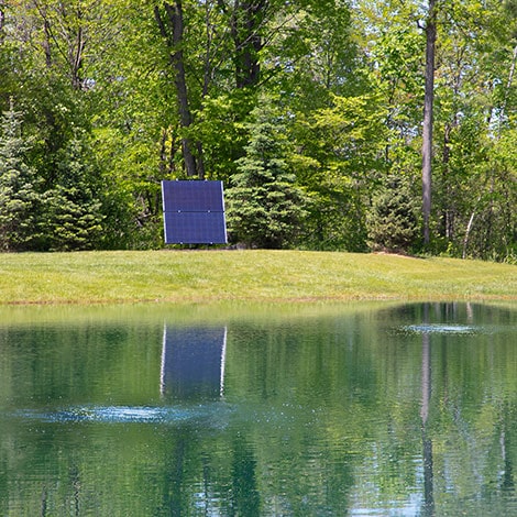 How to Aerate a Pond Without Electricity