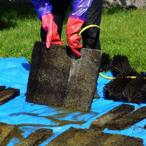 I want to upgrade my pond filtration system. What are my options?