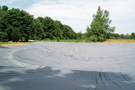 Installing a Pond Liner