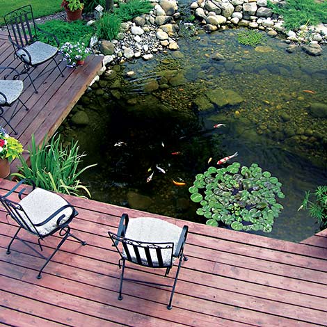 Fishing boat turned into my fish pond.  Backyard water feature, Ponds  backyard, Water features in the garden