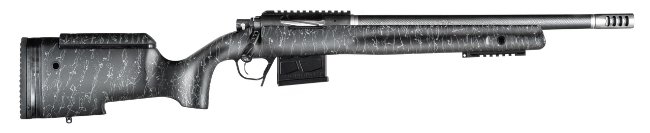 Christensen Arms BA Tactical Bolt Action Rifle 6.5 Creedmoor 16" Carbon Fiber Barrel Black Nitride Finish Black Stock