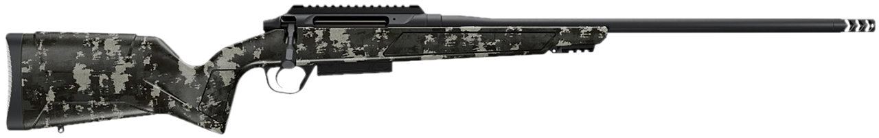 Christensen Arms Evoke Hunter Bolt Action Rifle 7mm BC 20" Black Cerakote Barrel Black Cerakote Receiver Green Polymer Stock