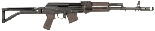 Arsenal SAM7SF-84EPM Semi-Automatic Rifle 7.62x39mm 16.33" Black Steel Barrel Black Receiver Black Folding Stock Plum Polymer Grip