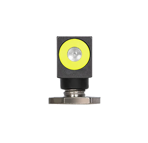 Night Fision Tritium Front Sight Glock Green Tritium with Yellow Outline
