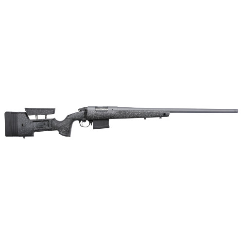 Bergara Rifles BPR20308MC Premier HMR Pro 308 Win 5+1 20" Black w/Gray Specs Mini-Chassis w/Adjustable Cheekpiece Stock Tactical Gray Cerakote Right Hand