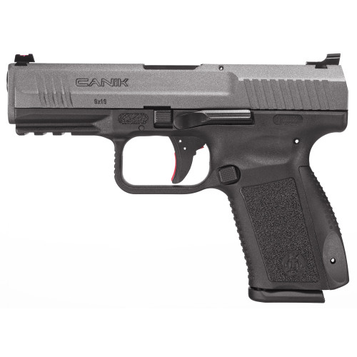 Canik TP9 SF Elite 9mm Luger Pistol 4.19" Barrel 15+1 Round Tungsten (Includes Warren Tactical Fiber Optic Sights)