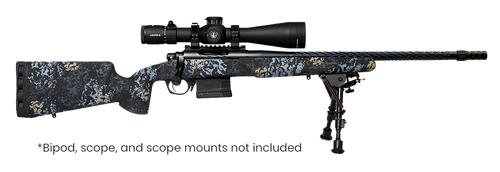 Rf017S222214T19 Horizon Vandal Prime Bolt Action Rifle 22 Creedmoor 22" Black Fluted Threaded Barrel Black Stock