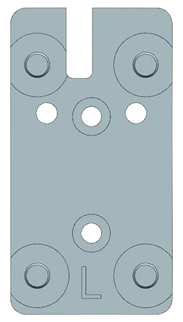 Beretta EUS03051 90/92 RDO Leupold Pattern Footprint Mount Silver