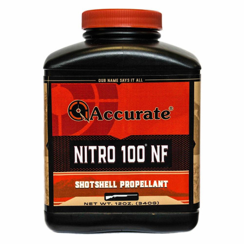 Accurate Powders Nitro 100 NF Shotgun Powder 12 oz
