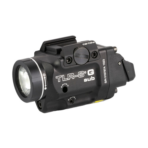 Streamlight TLR-8 G Sub Weapon Light with Green Laser for Picatinny Rail