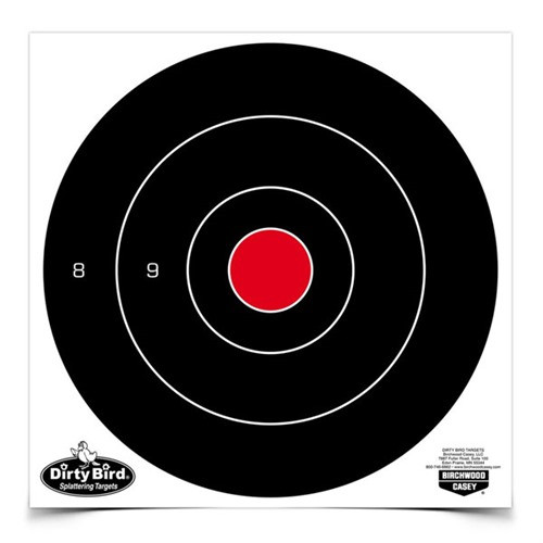 DIRTY BIRD 8'' BULL'S-EYE TARGET 200 SHEET PACK
