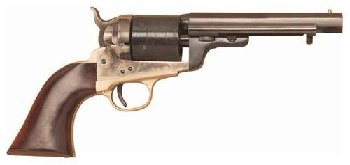 Cimarron 1851 Richards-Mason 38 Special Revolver 5.5" Blued Barrel 6 Round Walnut Grip