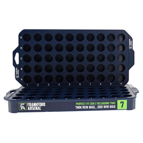 Frankford Arsenal Perfect Fit Reloading Tray 7mm REM MAG/.300 Win MAG, 2-Pack