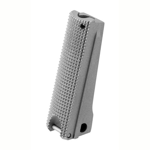 1911 GOV MAINSPRING HOUSING CHECKERED W/LANYARD STAINLESS 1911 GOV MAINSPRING HOUSING CHECKERED W/LANYARD STAINLESS