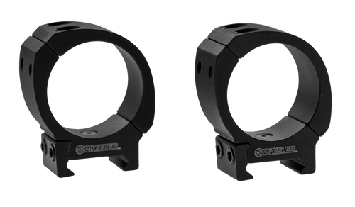 Wheeler Sporter Bi-Weaver 34mm Scope Rings Black Medium