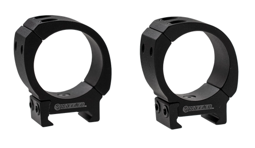Wheeler Sporter Bi-Weaver 34mm Scope Rings Black Medium