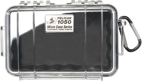 Pelican 1050-025-100 Micro Case Black/Clear