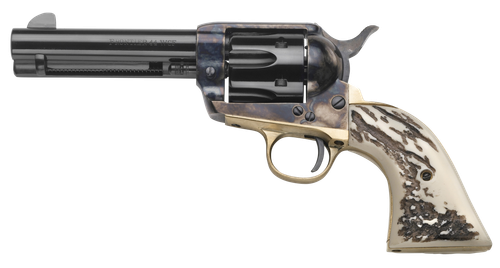 Taylor's & Company 1873 Cattleman 357 Magnum Revolver 4.75" Blued Barrel 6 Round Stag Grip