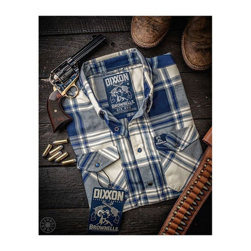 BROWNELLS SIX GUN FLANNEL X-SMALL