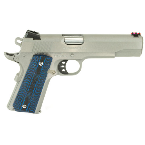 Colt Competition SS 9mm Luger Pistol 5" Barrel 9+1 Round Stainless Steel