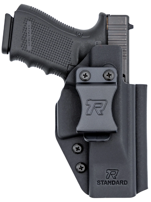 Rounded Gear RGUNVRSLSTNDRDBLK Universal Holster Right Hand Kydex Black