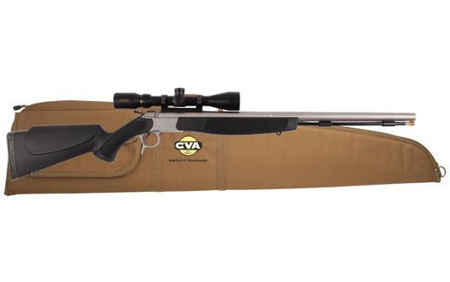 CVA Optima V2 Muzzleloading Rifle .50 Caliber 26" Stainless Steel Barrel Black Stock