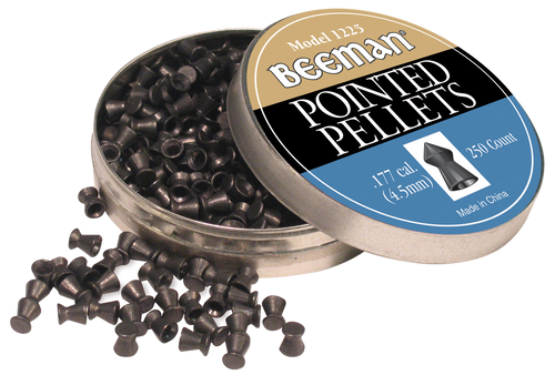 Beeman 1225 Pointed Air Gun Pellets 177 Caliber Tin of 250