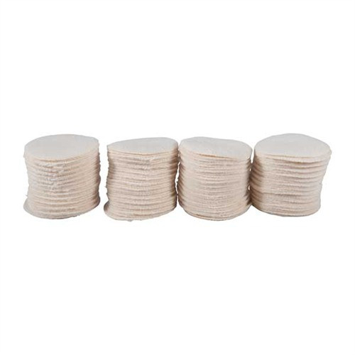 40-50 CAL REALLY HEAVY DUTY 2'' ROUND COTTON PATCH 100/PACK