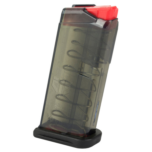 Elite Tactical Systems Group Magazine Glock 43 9mm 7-Round Carbon Fiber Smoke