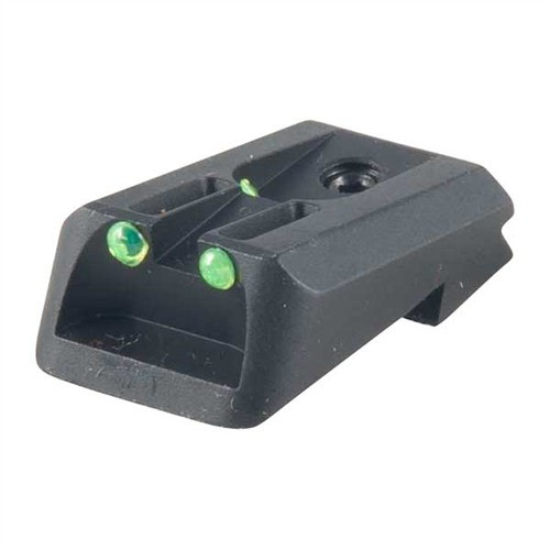 FIBER OPTIC LO-MOUNT REAR SIGHT, GREEN, FITS KIMBER 1911
