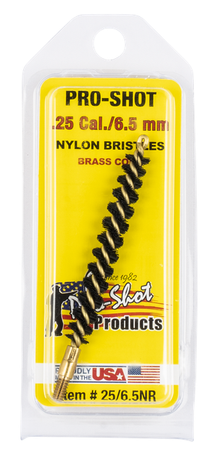 Pro-Shot Rifle Bore Brush 25 Caliber 6.5mm Nylon