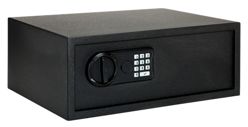 SnapSafe 75435 Keypad Safe Black Steel