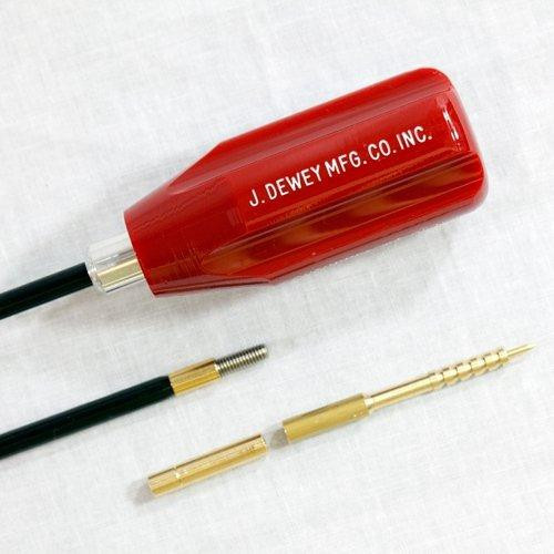J. Dewey Mfg. Co. Inc. 1-Piece Gun Cleaning Rod .22-.26 Caliber 40" Coated Steel 8 x 36 Thread
