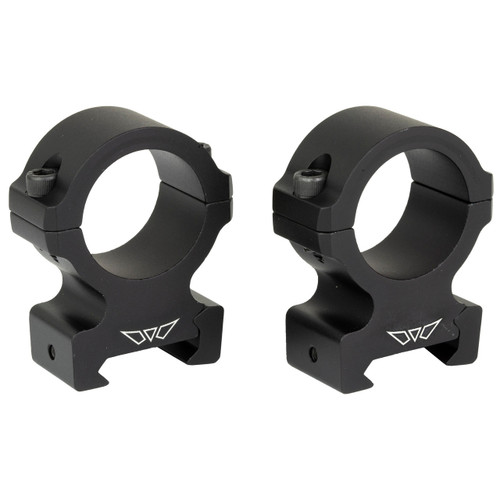 Warne Vapor 1" Scope Rings High Matte Black