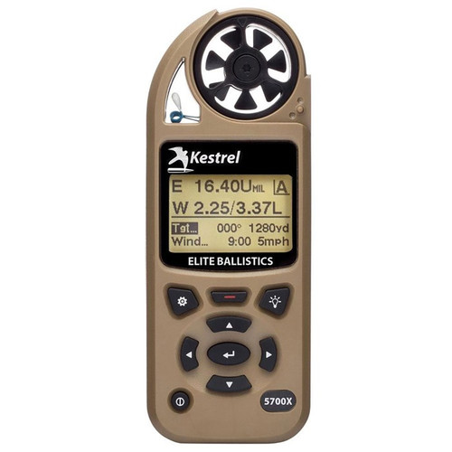 5700X ELITE WEATHER METER W/APPLIED BALLISTIC BERRY COMP TAN 5700X ELITE WEATHER METER W/APPLIED BALLISTIC BERRY COMP TAN